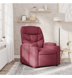 Fauteuil inclinable Rouge bordeaux Tissu