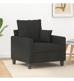 Fauteuil Noir 60 cm Tissu