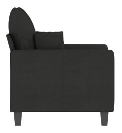 Fauteuil Noir 60 cm Tissu