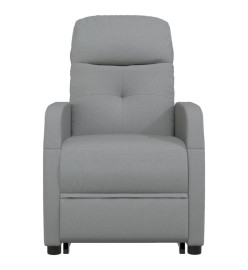 Fauteuil Gris clair Tissu