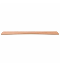 Dessus de bureau 110x(55-60)x1,5 cm bois massif de hêtre