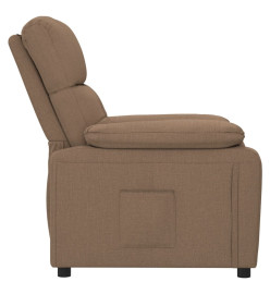 Fauteuil inclinable Marron Tissu