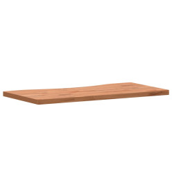 Dessus de bureau 80x(36-40)x2,5 cm bois massif de hêtre