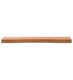 Dessus de bureau 80x(36-40)x4 cm bois massif de hêtre