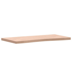 Dessus de bureau 110x(50-55)x4 cm bois massif de hêtre