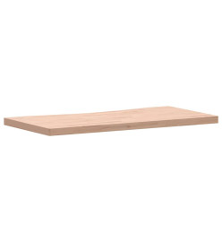 Dessus de bureau 110x(50-55)x4 cm bois massif de hêtre