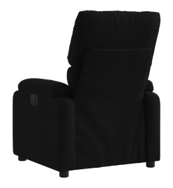 Fauteuil inclinable Noir Tissu