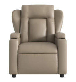 Fauteuil de massage inclinable Cappuccino Similicuir