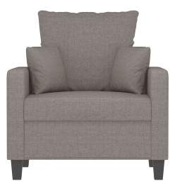 Fauteuil Taupe 60 cm Tissu