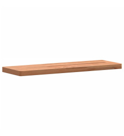 Étagère murale 60x20x2,5 cm bois massif de hêtre