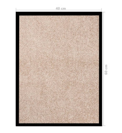 Paillasson Beige 40x60 cm