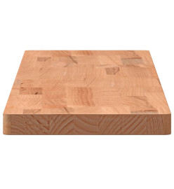 Étagère murale 100x20x2,5 cm bois massif de hêtre