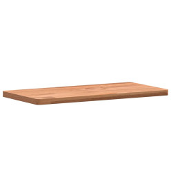 Étagère murale 40x20x1,5 cm bois massif de hêtre