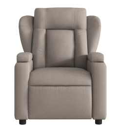 Fauteuil inclinable Taupe Tissu