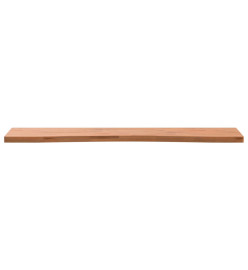 Dessus de bureau 100x(45-50)x2,5 cm bois massif de hêtre