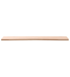 Dessus de bureau 110x(55-60)x2,5 cm bois massif de hêtre