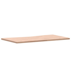 Dessus de bureau 110x(55-60)x2,5 cm bois massif de hêtre