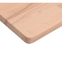 Étagère murale 60x20x2,5 cm bois massif de hêtre