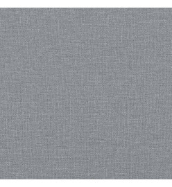 Canapé à 3 places Gris clair 180 cm Tissu