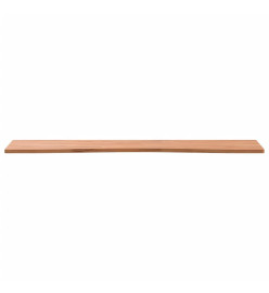 Dessus de bureau 100x(45-50)x1,5 cm bois massif de hêtre