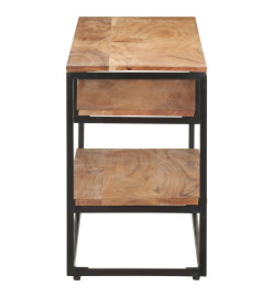 Meuble TV 130x30x45 cm Bois d'acacia massif