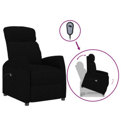 Fauteuil Noir Tissu