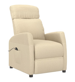 Fauteuil Crème Tissu