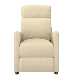 Fauteuil Crème Tissu