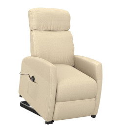 Fauteuil Crème Tissu