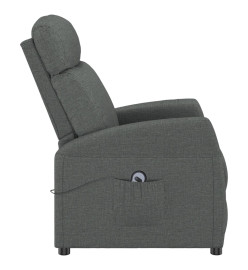 Fauteuil Gris foncé Tissu