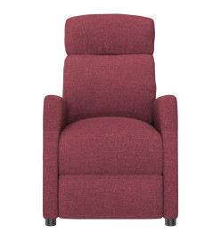 Fauteuil Rouge bordeaux Tissu