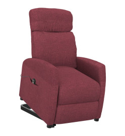 Fauteuil Rouge bordeaux Tissu