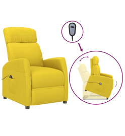 Fauteuil Jaune clair Tissu