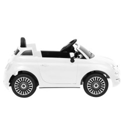 Voiture électrique pour enfants Fiat 500 Blanc