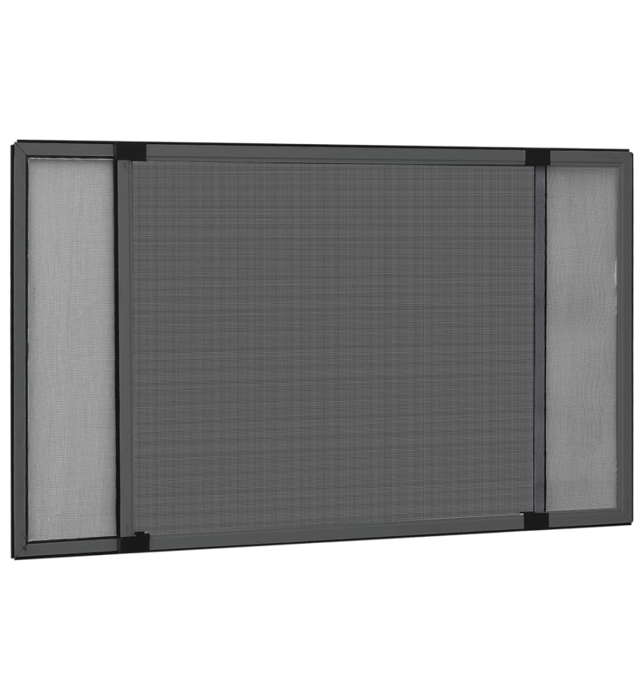 Moustiquaire extensible pour fenêtres Anthracite (100-193)x75cm Moustiquaire extensible pour fenêtres Anthracite (100-193)x75cm