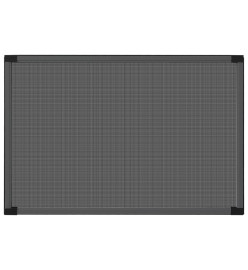 Moustiquaire extensible pour fenêtres Anthracite (100-193)x75cm