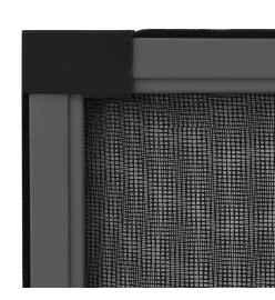 Moustiquaire extensible pour fenêtres Anthracite (100-193)x75cm