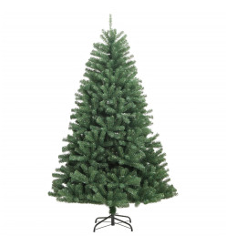 Sapin de Noël artificiel articulé 150 LED et boules 120 cm