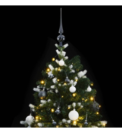 Sapin de Noël artificiel articulé 300 LED et boules 240 cm