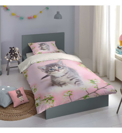 Good Morning Housse de couette pour enfants Pussycat 140x200/220 cm