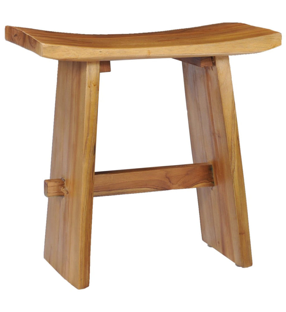 Tabouret Bois de teck massif