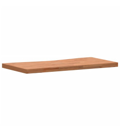 Dessus de bureau 100x(45-50)x4 cm bois massif de hêtre