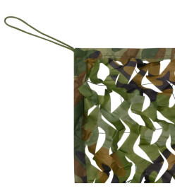 Filet de camouflage avec sac de rangement 6 x 6 m