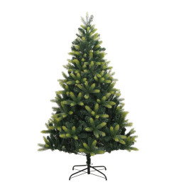 Sapin de Noël artificiel articulé 150 LED et boules 150 cm