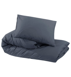 Ensemble de housse de couette Anthracite 240x220 cm Microfibre