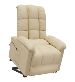 Fauteuil Crème Tissu