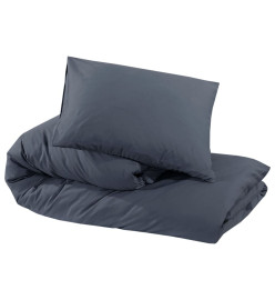 Ensemble de housse de couette Anthracite 200x220 cm Microfibre