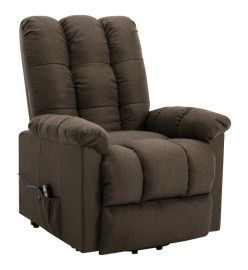 Fauteuil Marron Tissu