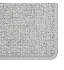 Tapis de couloir Gris clair 80x400 cm