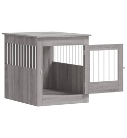 Meuble de cage pour chiens sonoma gris 64,5x80x71 cm